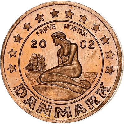 Danimarca, 
            
               Margrethe II, 
            
               2 Euro Cent