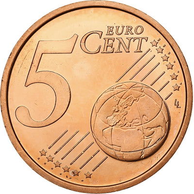 Cipro, 
            
               5 Euro Cent, 
            
               BU