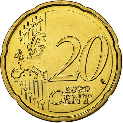 Cipro, 
            
               20 Euro Cent, 
            
               BU