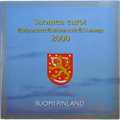 Finlandia, 
            
               1 Cent to 2 Euro, 
            
               BU