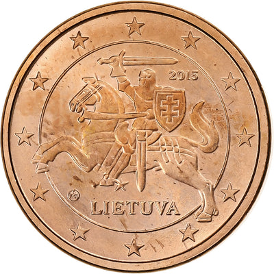 Lituania, 
            
               Euro Cent, 
            
               BU