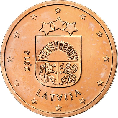 Lettonia, 
            
               2 Euro Cent, 
            
               BU