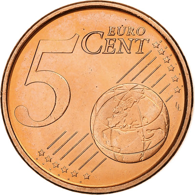 Spagna, 
            
               Juan Carlos I, 
            
               5 Euro Cent