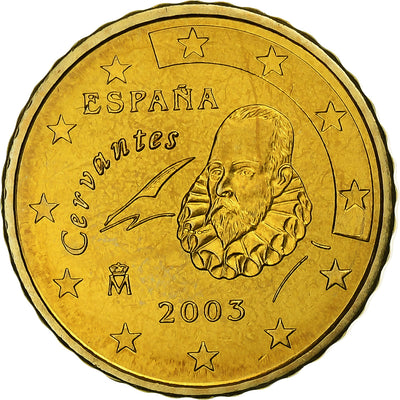 Spagna, 
            
               Juan Carlos I, 
            
               10 Euro Cent