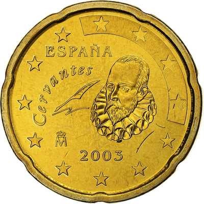 Spagna, 
            
               Juan Carlos I, 
            
               20 Euro Cent