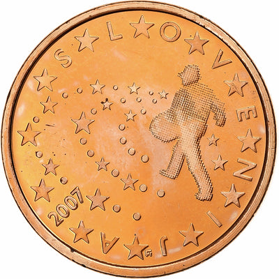 Slovenia, 
            
               5 Euro Cent, 
            
               BU