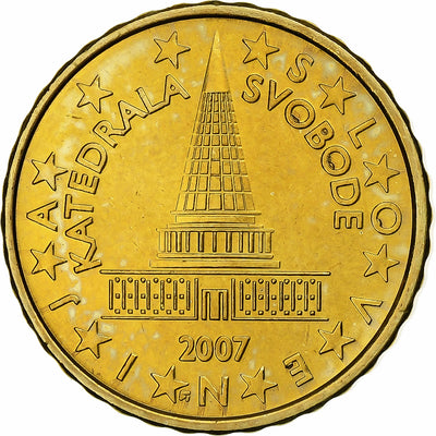 Slovenia, 
            
               10 Euro Cent, 
            
               BU