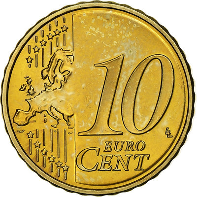 Slovenia, 
            
               10 Euro Cent, 
            
               BU