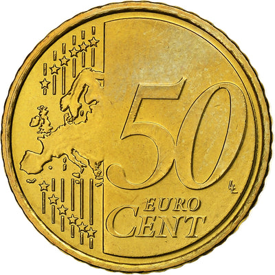 Slovenia, 
            
               50 Euro Cent, 
            
               BU