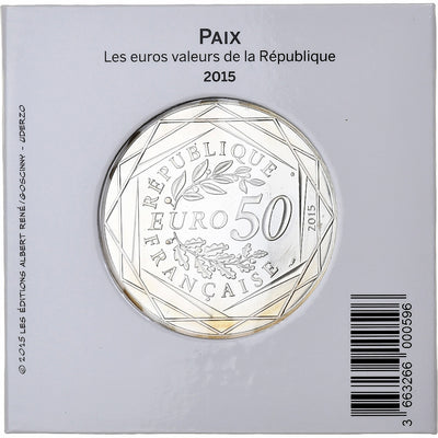 Francia, 
            
               50 Euro, 
            
               Astérix et la paix