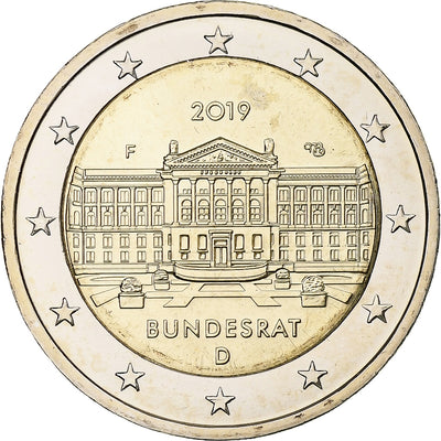 Germania, 
            
               2 Euro, 
            
               Budensrat