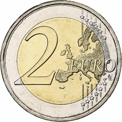 Grecia, 
            
               2 Euro, 
            
               Kostis Palamas