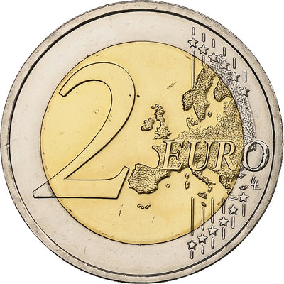 Austria, 
            
               2 Euro, 
            
               30 ans du drapeau de l'UE