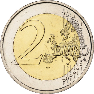 Slovacchia, 
            
               2 Euro, 
            
               30 ans du drapeau de l'UE