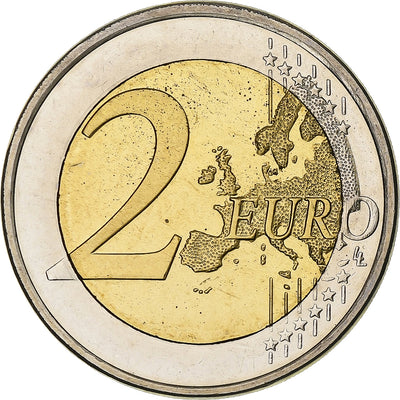 Slovenia, 
            
               2 Euro, 
            
               Union économique et monétaire