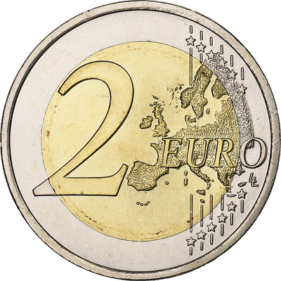 Portogallo, 
            
               2 Euro, 
            
               présidence de l'UE