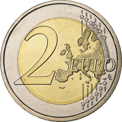 Portogallo, 
            
               2 Euro, 
            
               100 République Portugaise