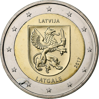 Lettonia, 
            
               2 Euro, 
            
               Latgale