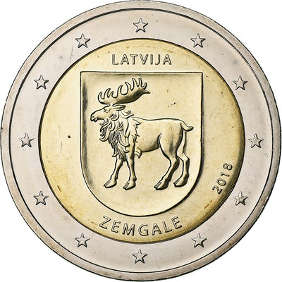 Lettonia, 
            
               2 Euro, 
            
               Zemgale