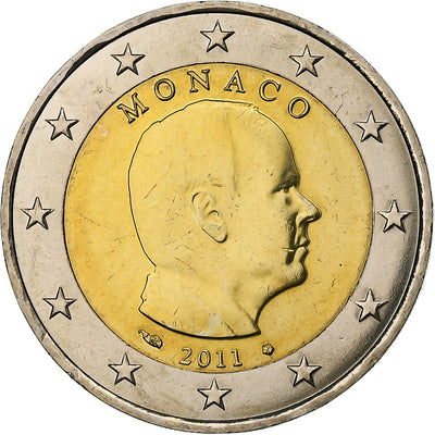 Monaco, 
            
               2 Euro, 
            
               2011