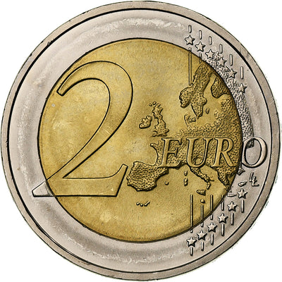 Germania, 
            
               2 Euro, 
            
               50 ans du traité de l'Élysée