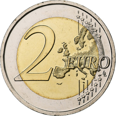 Slovacchia, 
            
               2 Euro, 
            
               10th Anniversary - Accession to the European Union