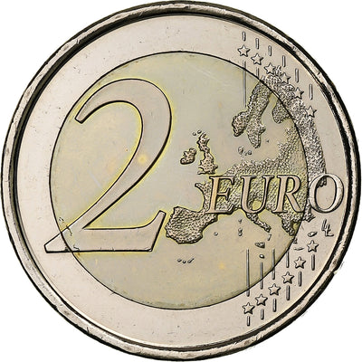 Spagna, 
            
               2 Euro, 
            
               Burgos cathedral