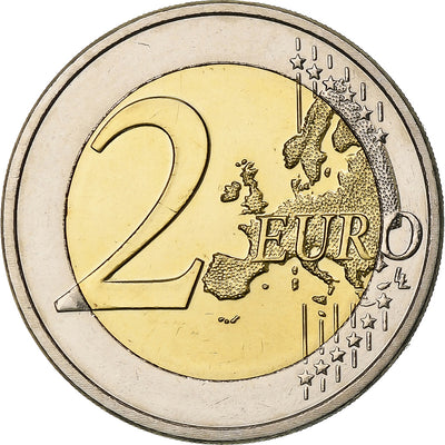 Lussemburgo, 
            
               2 Euro, 
            
               National Anthem