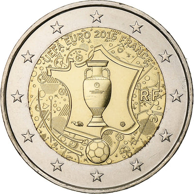 Francia, 
            
               2 Euro, 
            
               UEFA Euro 2016