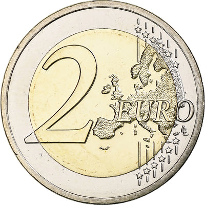 Paesi Bassi, 
            
               2 Euro, 
            
               Abdication of Queen Beatrix