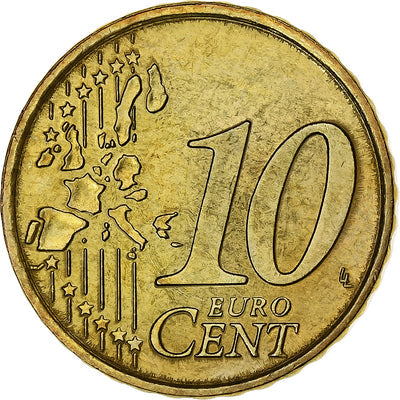 Monaco, 
            
               10 Centimes, 
            
               2001