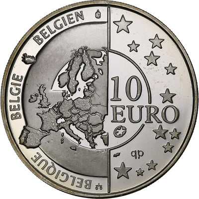 Belgio, 
            
               10 Euro, 
            
               Peace in Europe