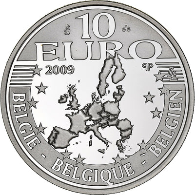 Belgio, 
            
               10 Euro, 
            
               2009