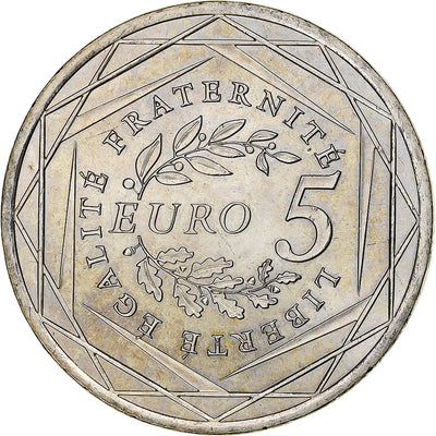 Francia, 
            
               5 Euro, 
            
               Semeuse