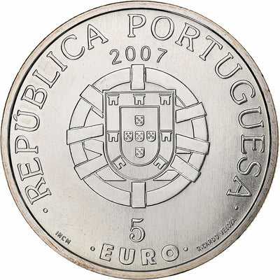 Portogallo, 
            
               5 Euros, 
            
               floresta laurissilva da Madeira