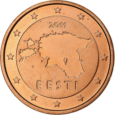 Estonia, 
            
               5 Centimes, 
            
               2011