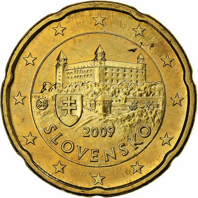 Slovacchia, 
            
               20 Centimes, 
            
               2009