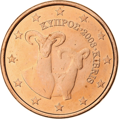 Cipro, 
            
               5 Centimes, 
            
               2008