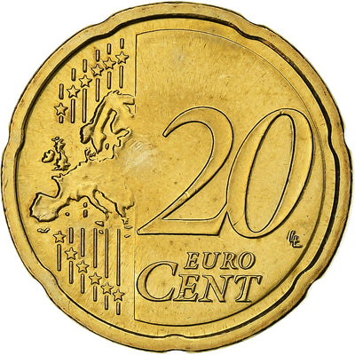 Lituania, 
            
               20 Centimes, 
            
               2015