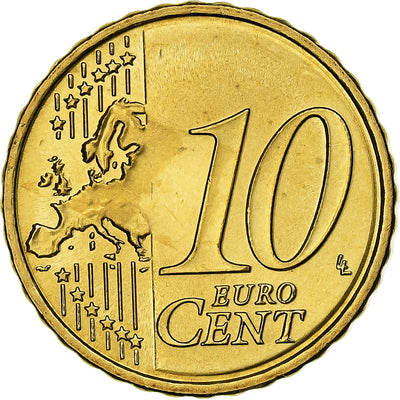 Lituania, 
            
               10 Centimes, 
            
               2015