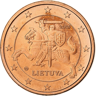 Lituania, 
            
               Centime, 
            
               2015