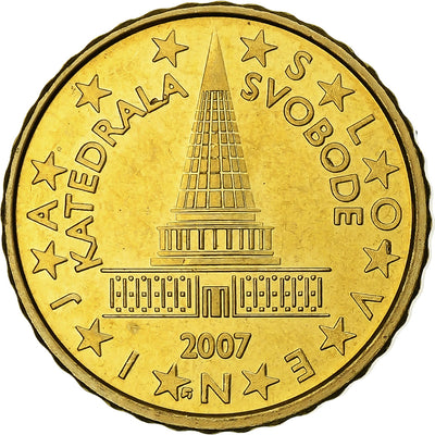 Slovenia, 
            
               10 Centimes, 
            
               2007