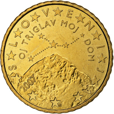 Slovenia, 
            
               50 Centimes, 
            
               2007