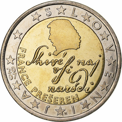 Slovenia, 
            
               2 Euro, 
            
               2007