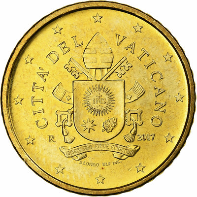 Vaticano, 
            
               50 Centimes, 
            
               2017