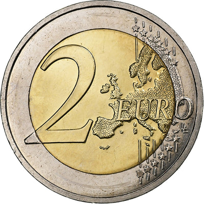 Francia, 
            
               2 Euro, 
            
               10 ans de l'euro