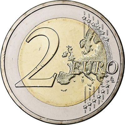 Lussemburgo, 
            
               2 Euro, 
            
               15th Anniversary - Accession to the Luxembourg Throne