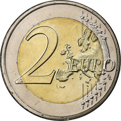 Lussemburgo, 
            
               2 Euro, 
            
               Grand Duchess Charlotte Bridge