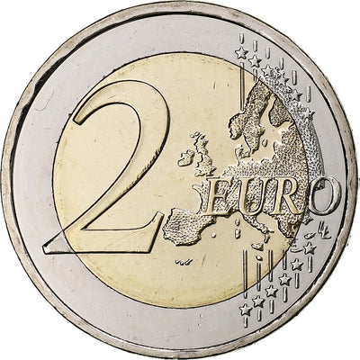 Grecia, 
            
               2 Euro, 
            
               Andreas Kalvos