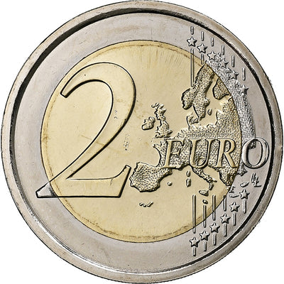 Italia, 
            
               2 Euro, 
            
               Italian Republic Constitution